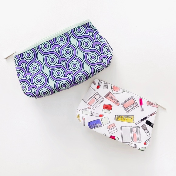 Clinique Handbags - Clinique Cosmetic Makeup Bags
